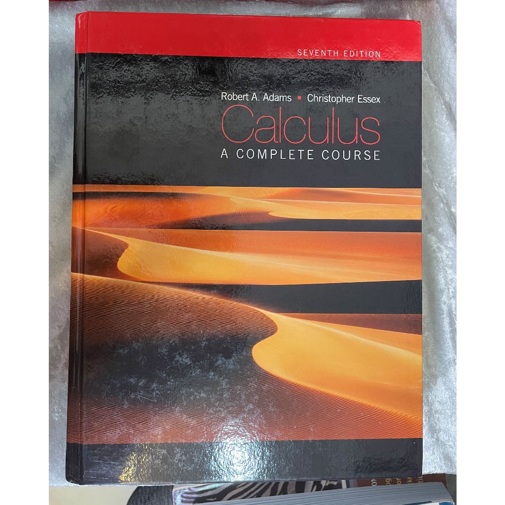 [二手原文書] Calculus A Complete Course 7e 微積分 | 蝦皮購物