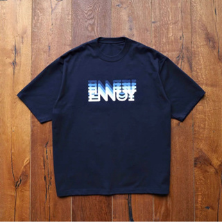 ENNOY ELECTRIC LOGO GRADATION TEE幻影疊字logo短袖| 蝦皮購物