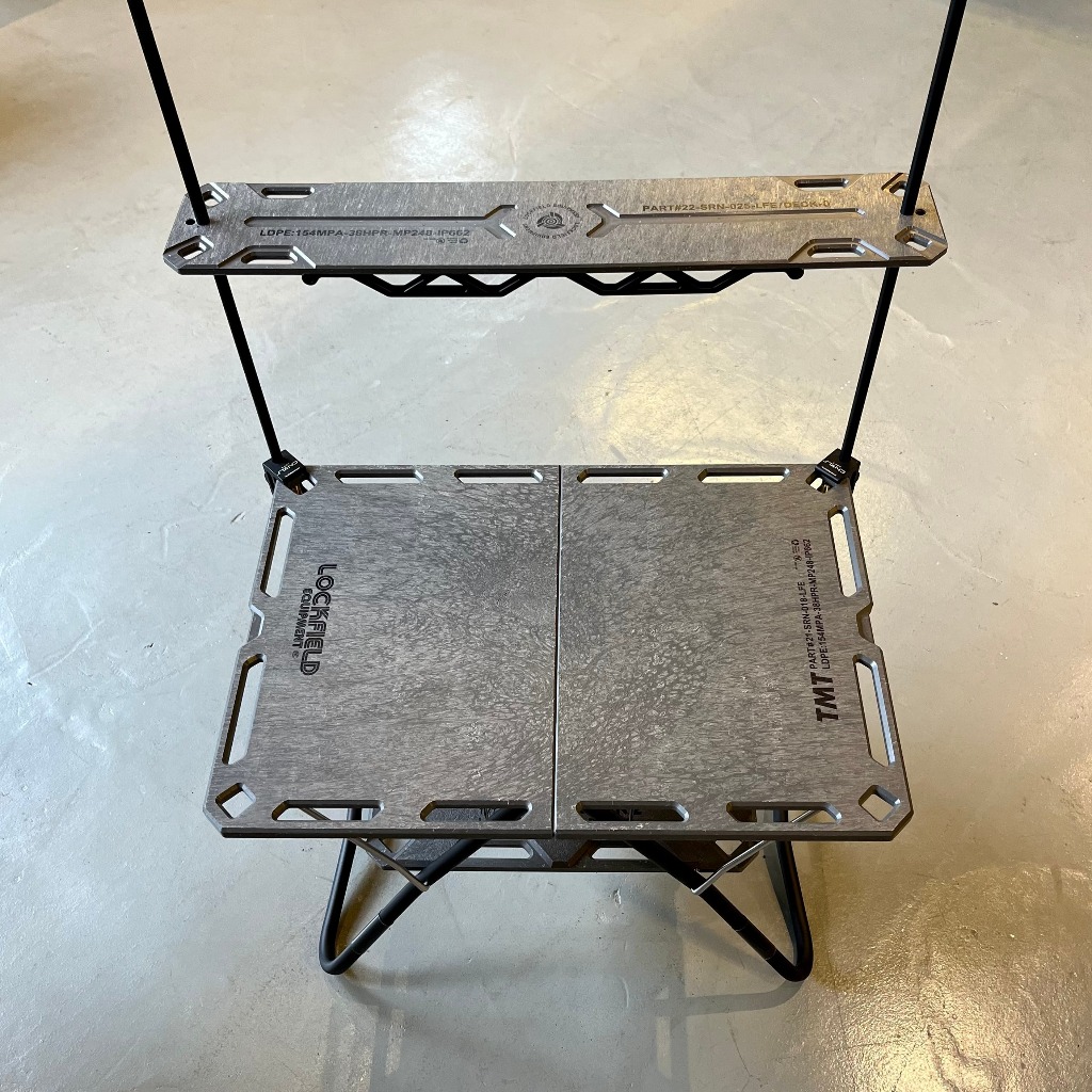 CampingBar】LOCKFIELD EQUIPMENT DECK-0 多功能燈柱天板套件TYPE-C