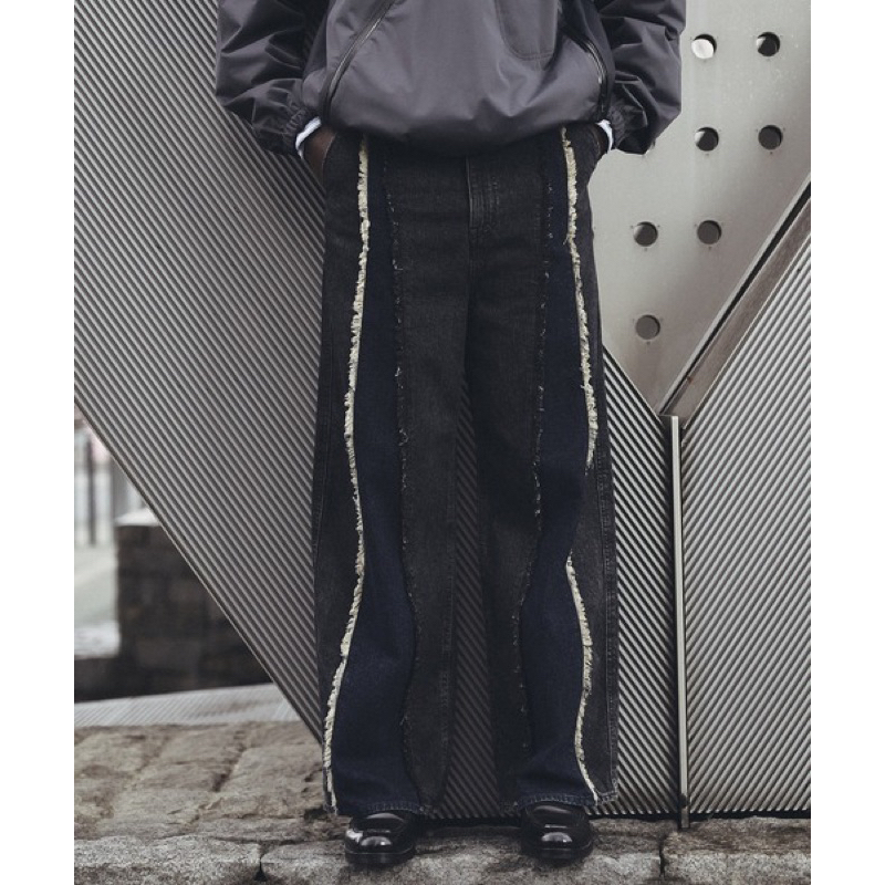 Worldwide🇯🇵代購)JieDa /STUDIOUS別注SWITCHING OVER寬鬆拼接 Worldwide🇯🇵代購)JieDa /STUDIOUS別注SWITCHING OVER寬鬆拼接