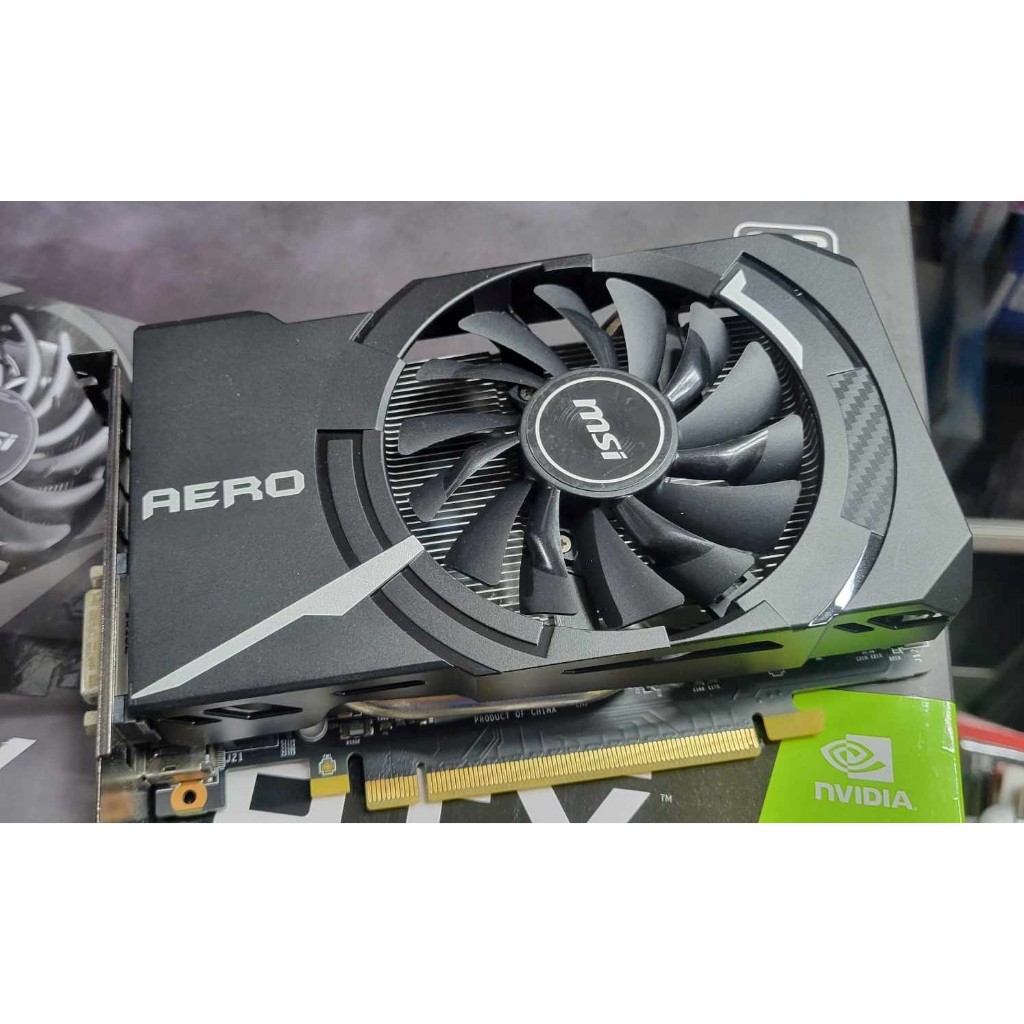 故障品 MSI 微星 AERO GTX 1060 3G 顯示卡 550元