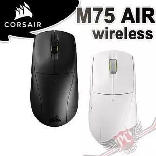 CORSAIR 海盜船 M75 AIR 極輕量三模無線電競滑鼠 2.4G/藍牙/有線  PCPARTY