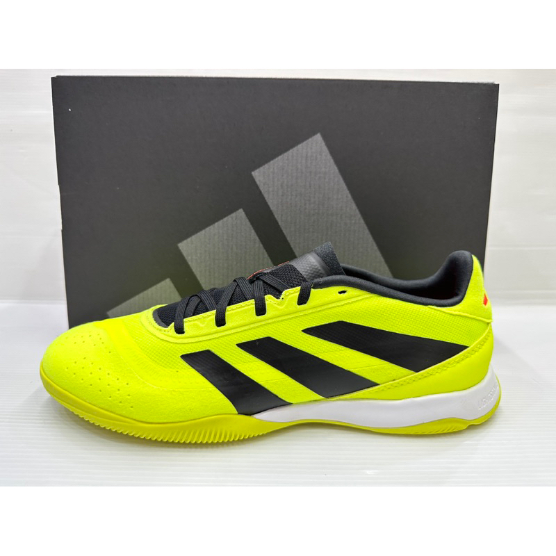 現貨 adidas 足球鞋 平底 室內 五人制 PREDATOR LEAGUE IN 螢光黃 足球鞋 IF5711 | 蝦皮購物