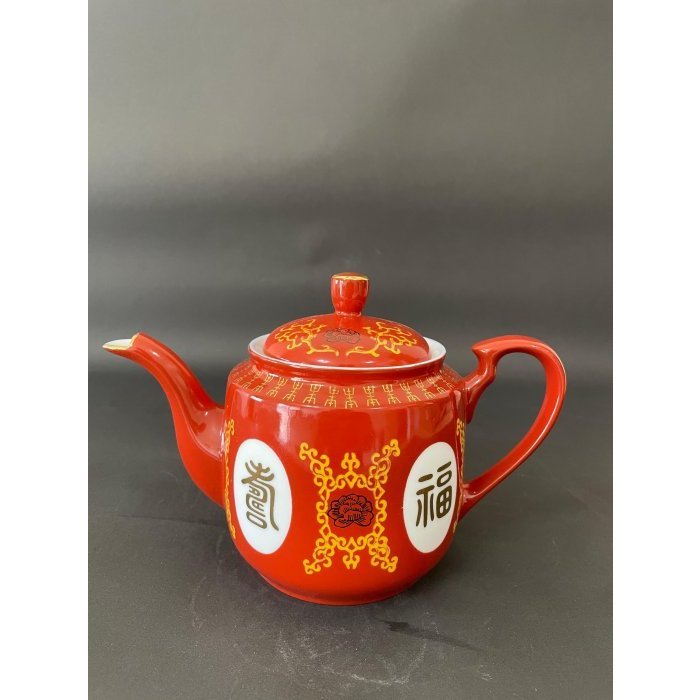 有發票/東昇瓷器餐具=大同強化瓷器福壽無疆五合壺16PL | 蝦皮購物