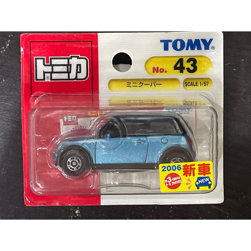 TOMICA 多美NO.43 mini cooper 小車舊藍標| 蝦皮購物