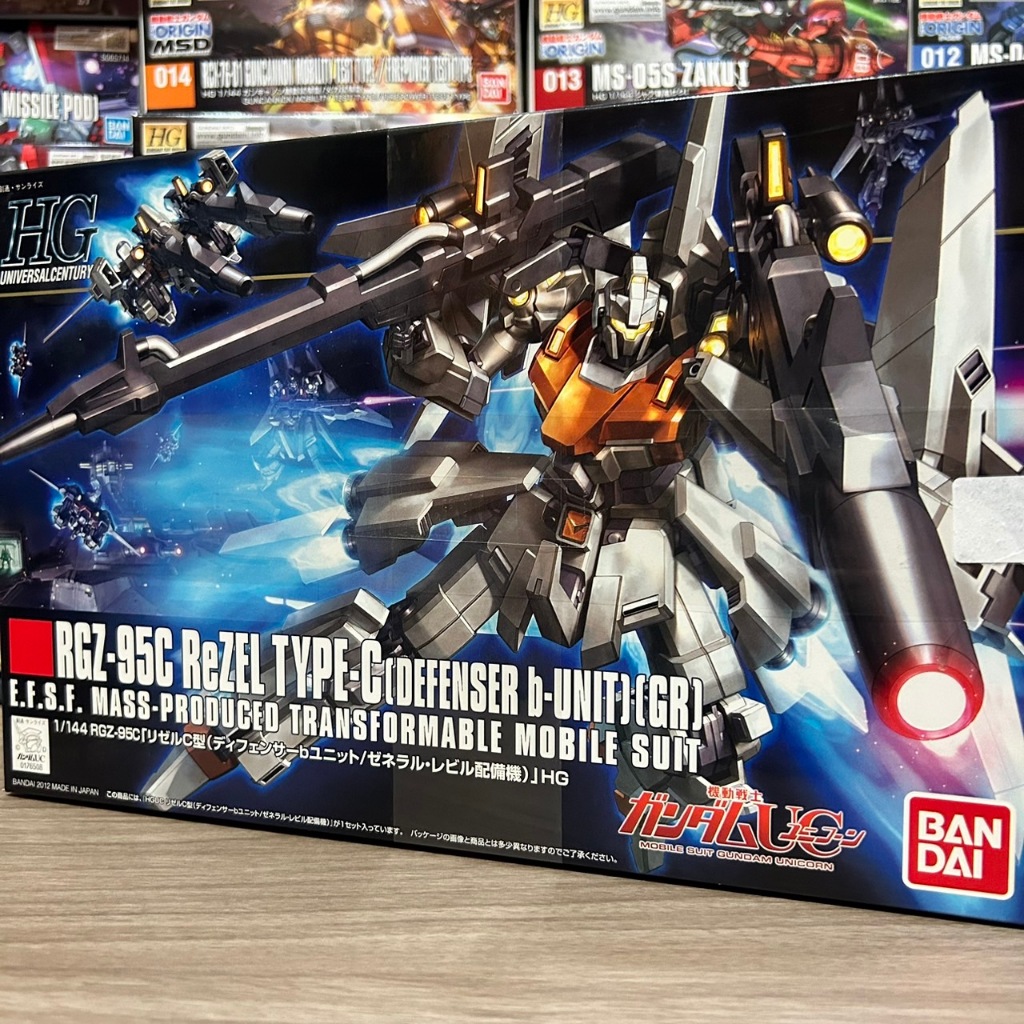 HGUC 1/144 RGZ-95C ReZEL TYPE-C/里歇爾C裝備 | 蝦皮購物