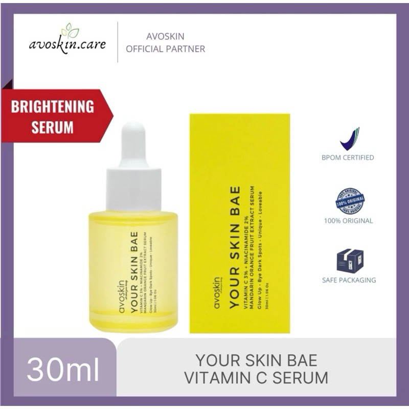 MSBB - Avoskin Your Skin Bae Vitamin C 3% + Niacinamide 2% + | 蝦皮購物