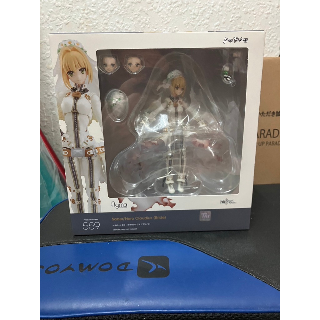 FIGMA 559 Saber/尼祿‧克勞狄烏斯[新娘拘束服] Fate/Grand Order FGO PVC | 蝦皮購物