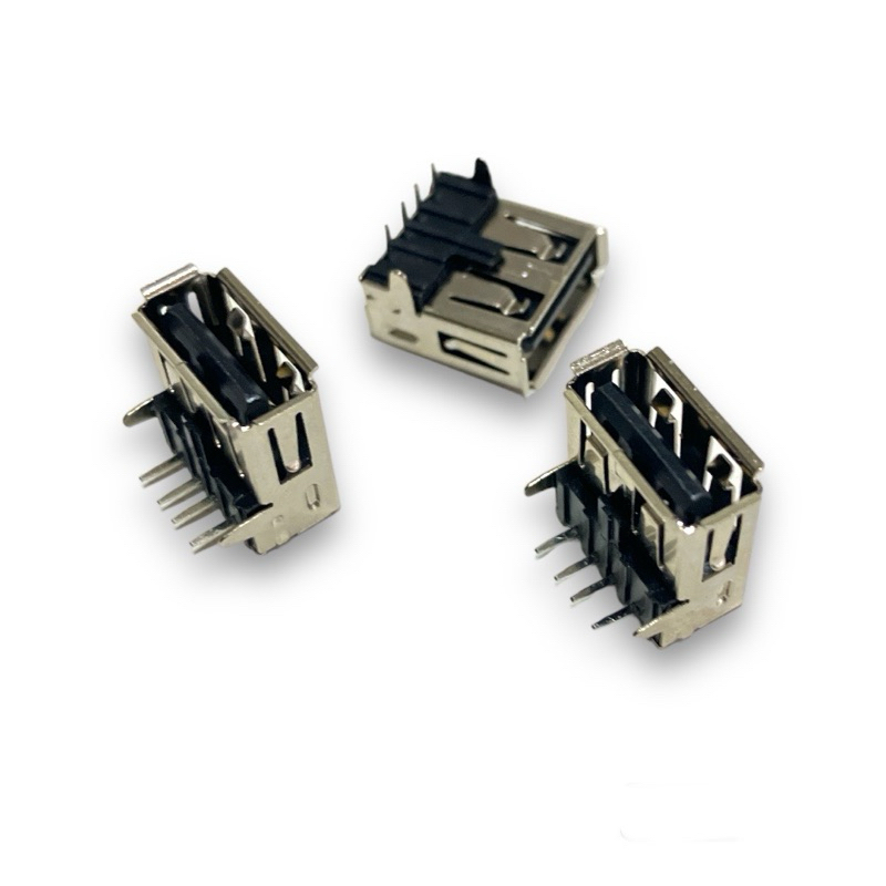 『正典UCHI電子』台灣製 USB連接座 USB母座 正向 反向 DIP直插式 貼片式 USB2.0 | 蝦皮購物