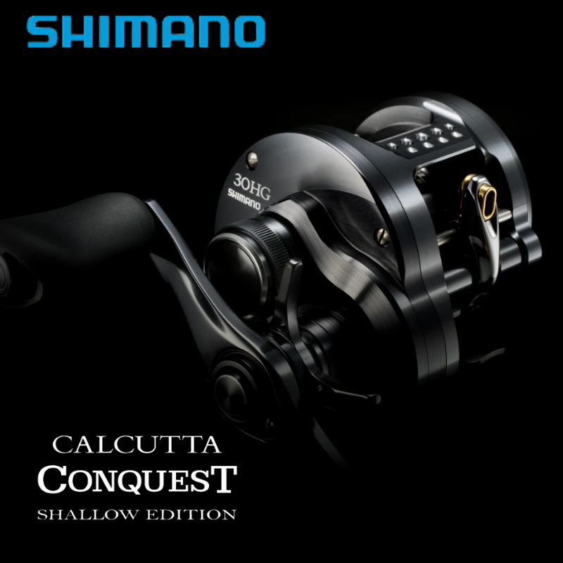 SHIMANO Calcutta Conquest Shallow Edition 31HG左24黑康公司貨| 蝦皮購物