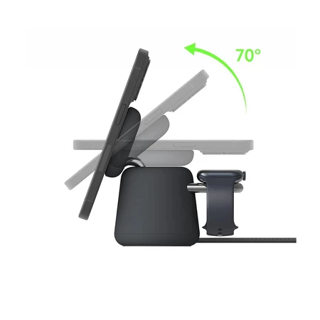 【果粉神物】Belkin BoostCharge Pro 3 合 1 無線充電座：桌面美學與 15W 滿速快充的終極解答！