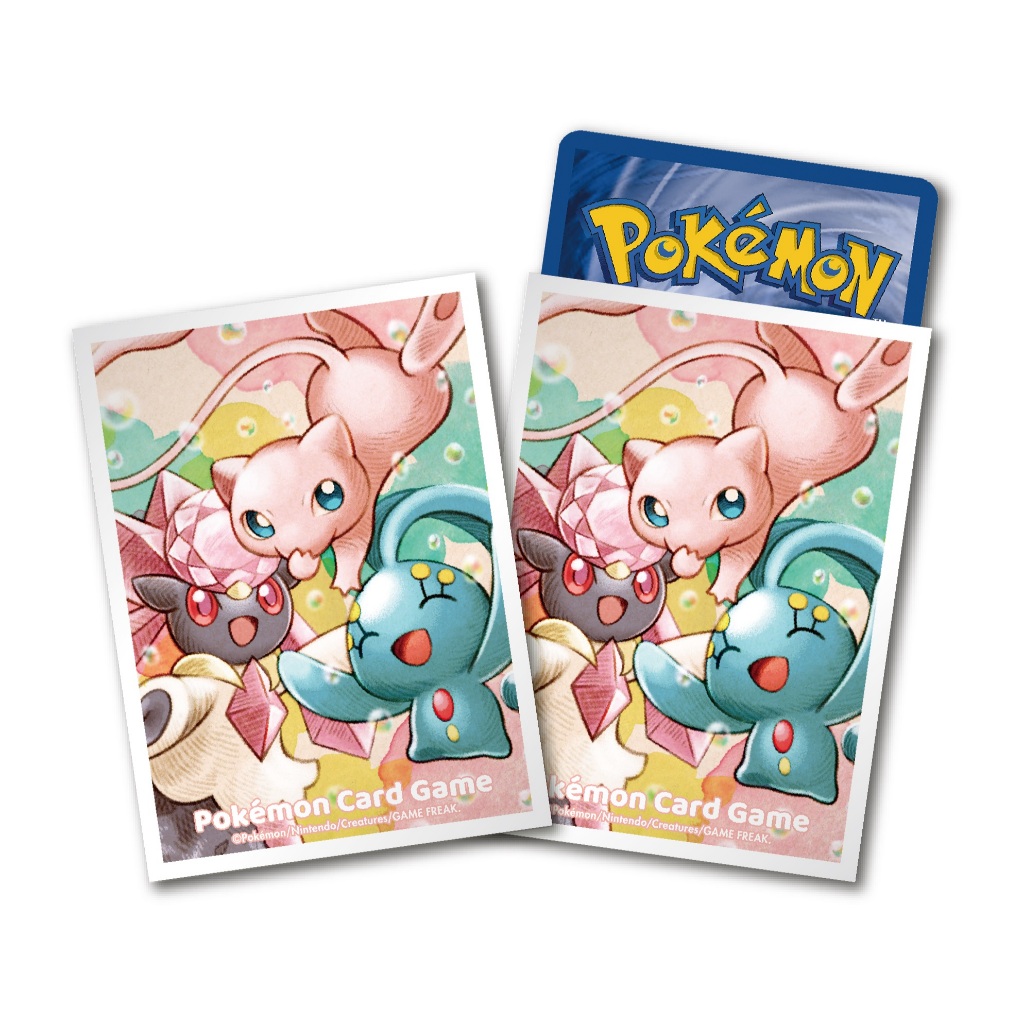 「紙牌屋」現貨 PTCG 代理 寶可夢 pokemon 夢幻 瑪納霏 蒂安希 全新未拆 牌套 卡套 64枚 | 蝦皮購物