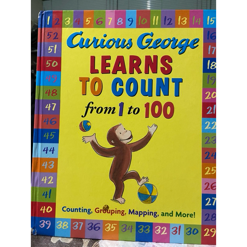  curious george learns to count from 1 to 100 ff 