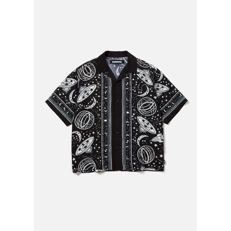 24SS NEIGHBORHOOD COSMIC HAWAIIAN SHIRT SS 全新正品NBHD | 蝦皮購物