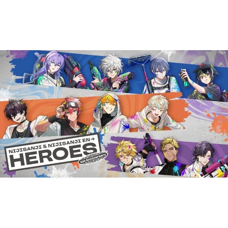 【已結單】彩虹社 英雄 HEROES 一週年 Dytica Oriens Krisis 小柳 星導 叢雲 伊波 | 蝦皮購物