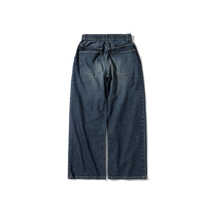 CLESSTE 高島涼VINTAGE WASH SELVEDGE DENIM WIDE PANTS 寬版牛仔褲