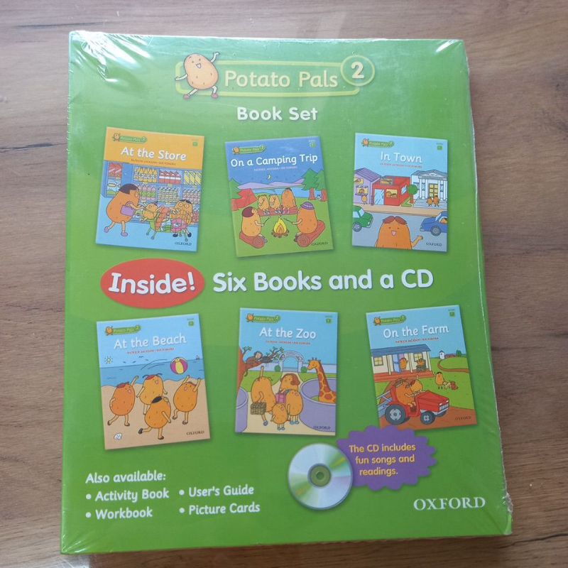 Potato Pals 2 Book Set with CD / 全新未拆封 | 蝦皮購物