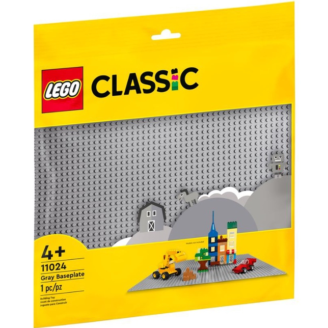【台南樂高 益同趣】LEGO 樂高 11024 灰色大底板 經典系列 CLASSIC 正版樂高底板 底板 | 蝦皮購物