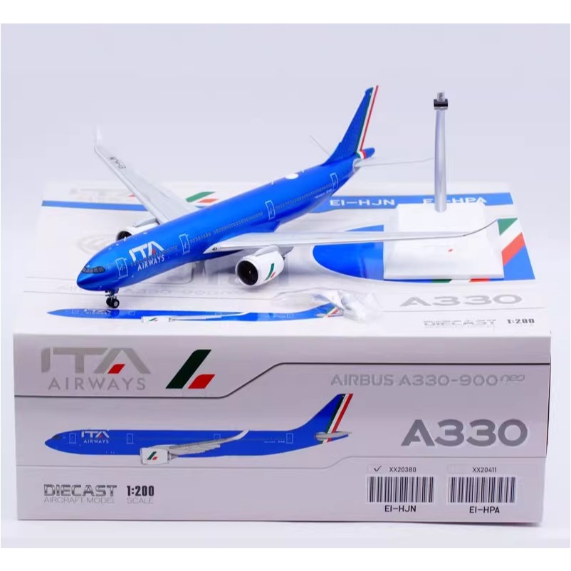 義大利航空ITA Airways Airbus A330-900NEO EI-HJN 1:200 | 蝦皮購物