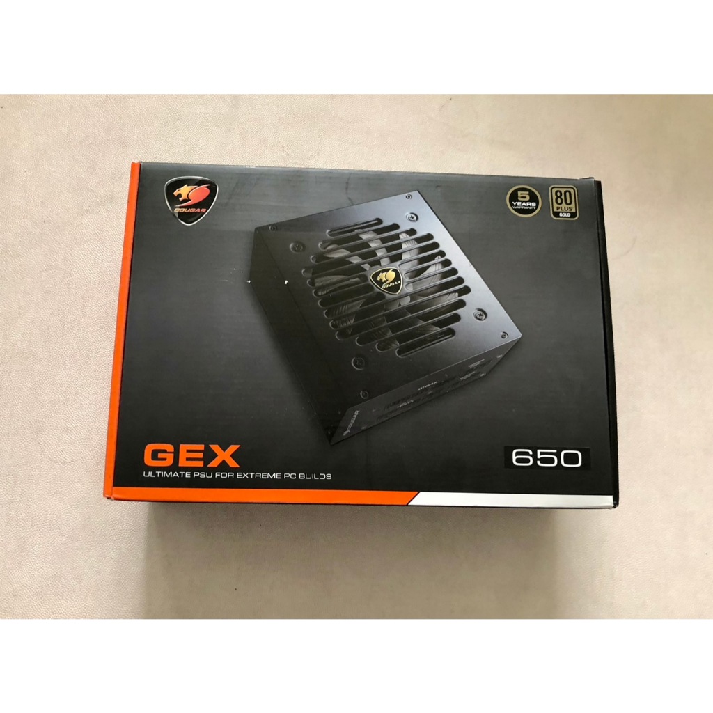 美洲獅 COUGAR GEX650 650W 電源供應器 80+金牌 全模組 保固 | 蝦皮購物