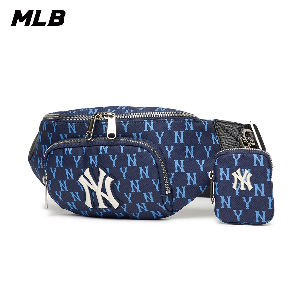 MLB 腰包 胸包 子母包 MONOGRAM 老花系列 紐約洋基隊 (3AHSM012N-50NYL)【官方旗艦店】 | 蝦皮購物
