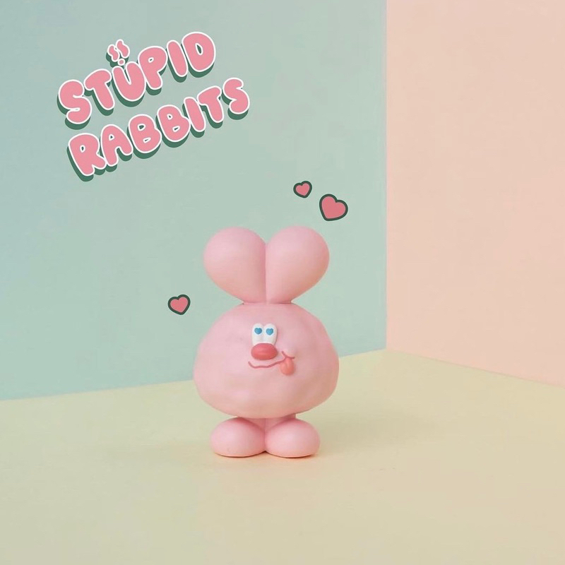 現貨蠢兔日常STUPID RABBITS 夥伴玩具KINGJUN 盲盒盒玩開盒確認