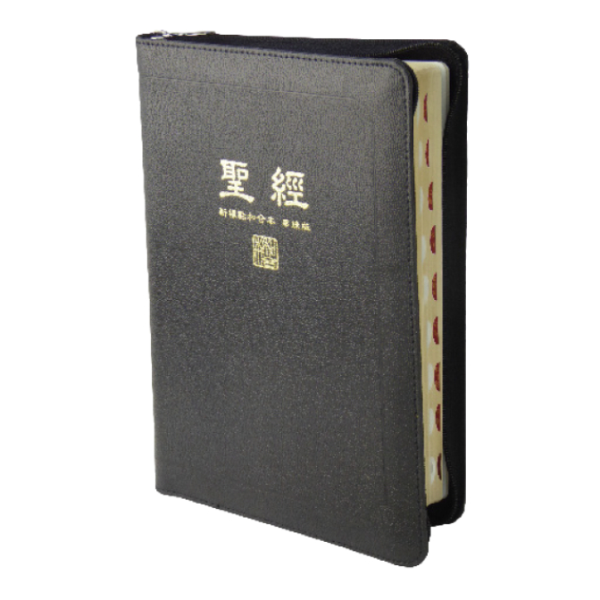 ELIM 以琳】聖經．CUNPCS077．新標點．橫排拉鍊．串珠．和合本