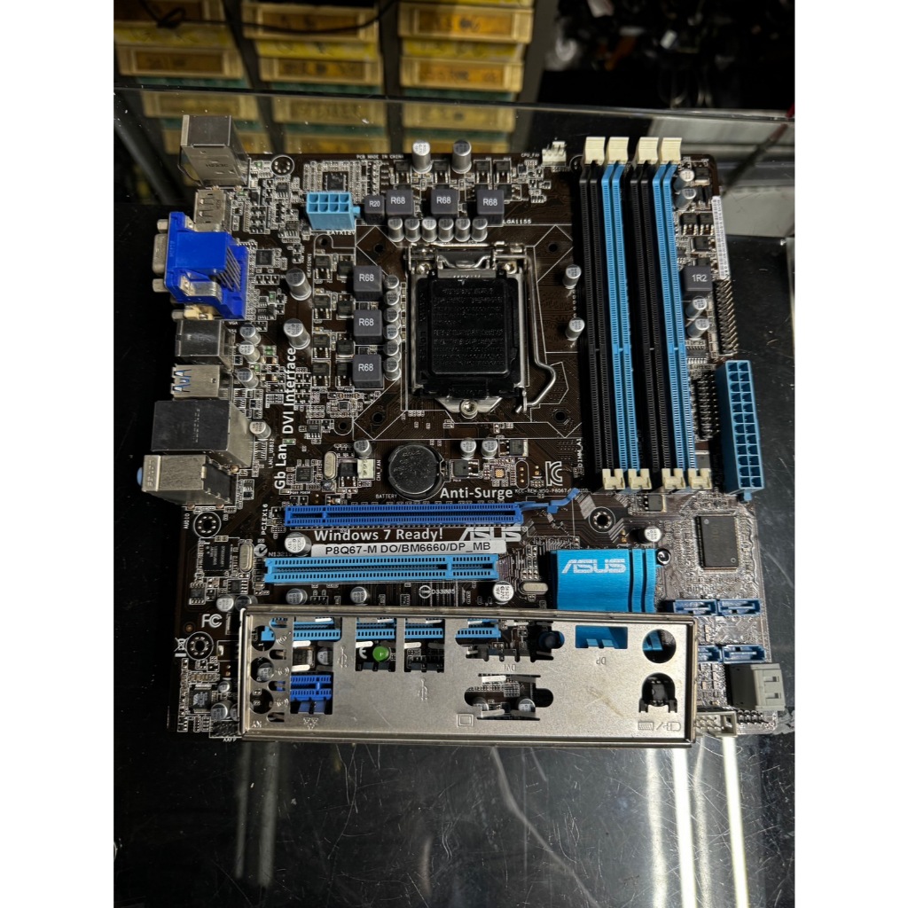 ASUS 華碩 P8Q67-M DO BM6660 1155 腳位 Q67 晶片 升級換下 | 蝦皮購物