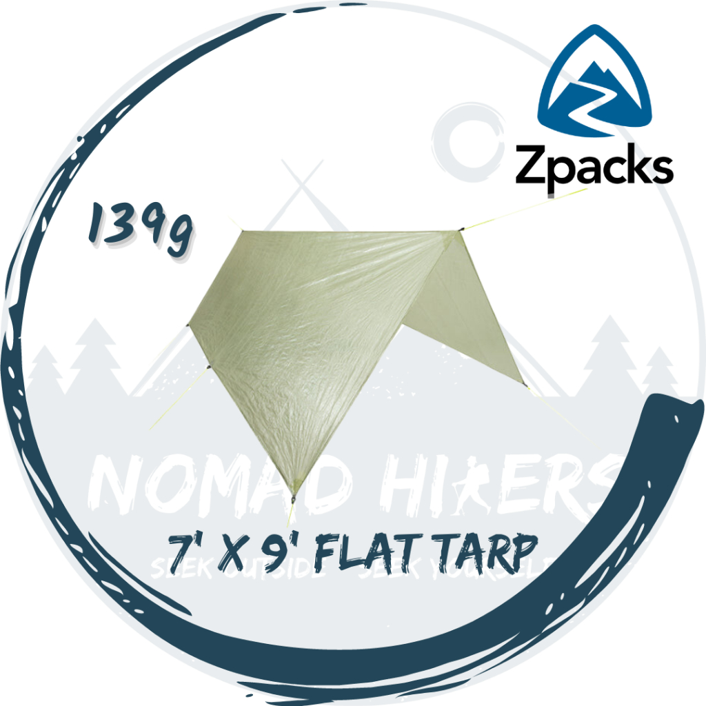 游牧行族】*預購*Zpacks 7' x 9' Flat Tarp 超輕量天幕139g