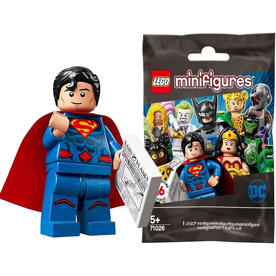 LEGO 樂高 71026 7號 #7 7 超人 Superman DC 超級英雄人偶包 | 蝦皮購物