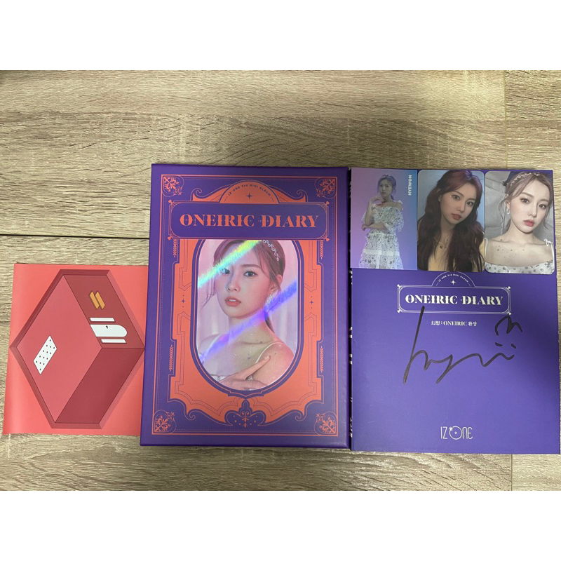 簽專配專IZ*ONE IZONE 迷你三輯Oneiric diary 幻想日記3D 專輯小卡兪真