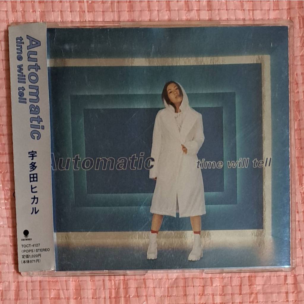 宇多田光 Automatic/time will tell 日版 12cm盤 初回仕樣 附側標 | 蝦皮購物