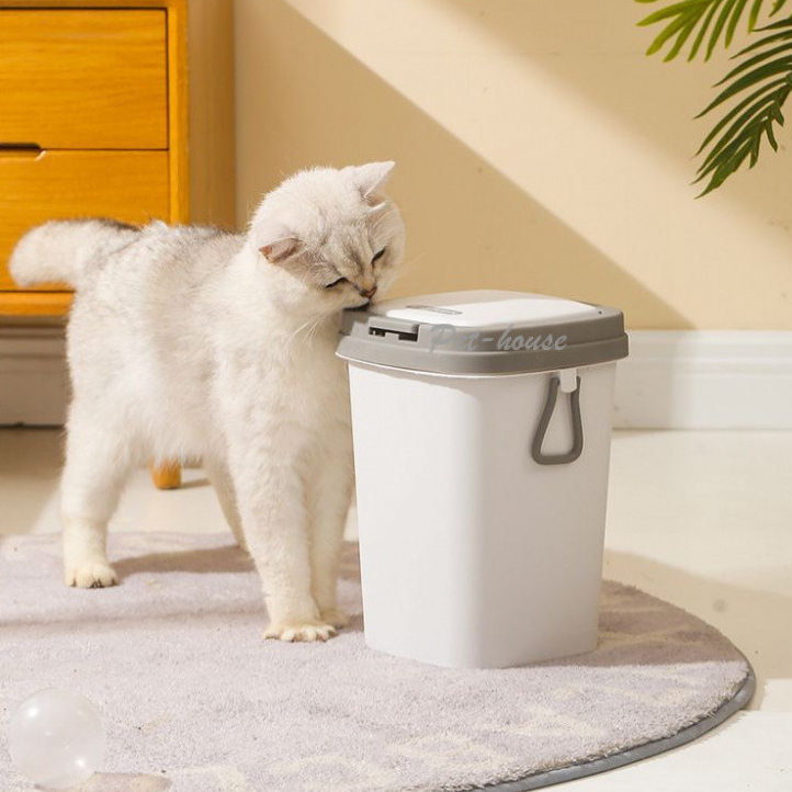 【Pet-house】貓屎垃圾桶 帶蓋防翻隔臭貓屎盆 貓狗便便桶 寵物拾便袋 KKEP | 蝦皮購物