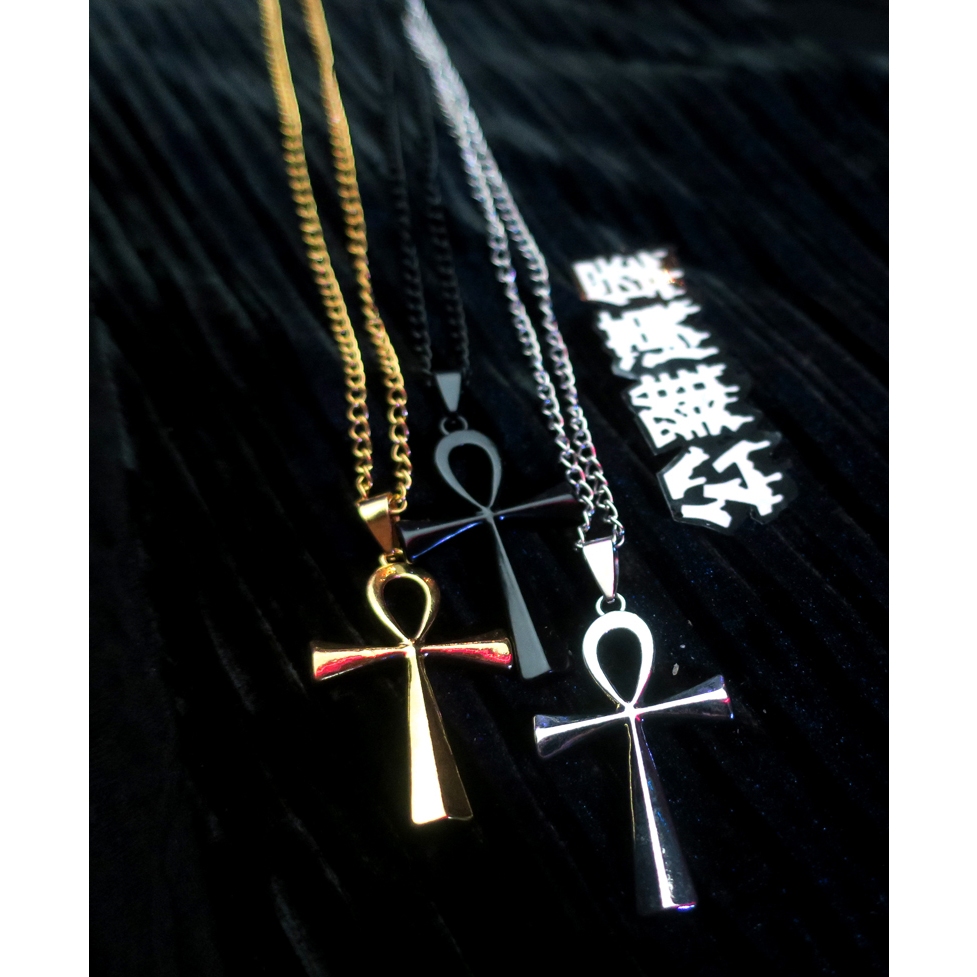 「Ankh 生命之符 安卡 生命之鑰 埃及 項鍊 頸飾 飾品 三色/單條出售 @公雞漢堡」 | 蝦皮購物