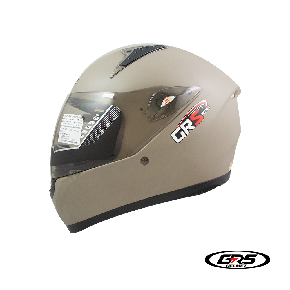 GRS A801 素色款全罩式雙鏡片全罩式專為小頭型騎士量身設計安全帽| 蝦皮購物
