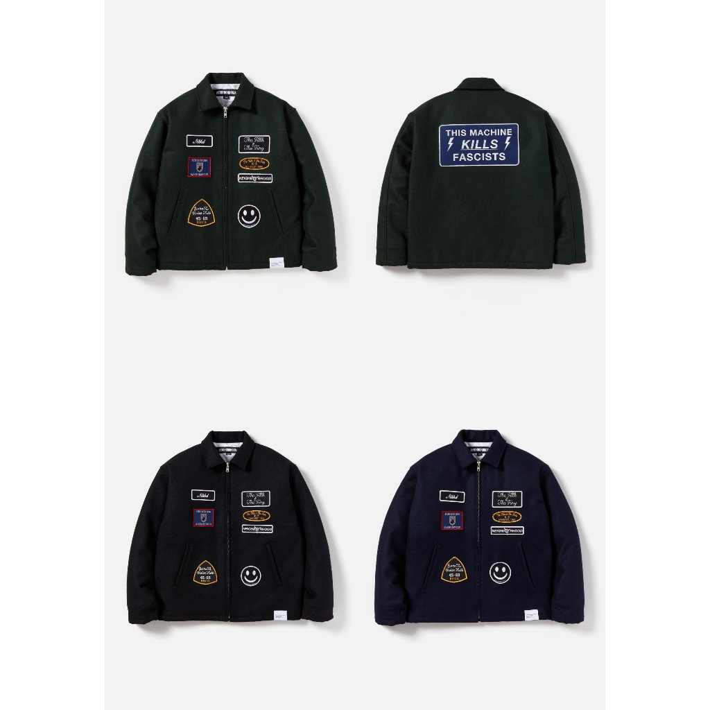 AllenTAPS】NEIGHBORHOOD 23AW MELTON ZIP UP JACKET | 蝦皮購物