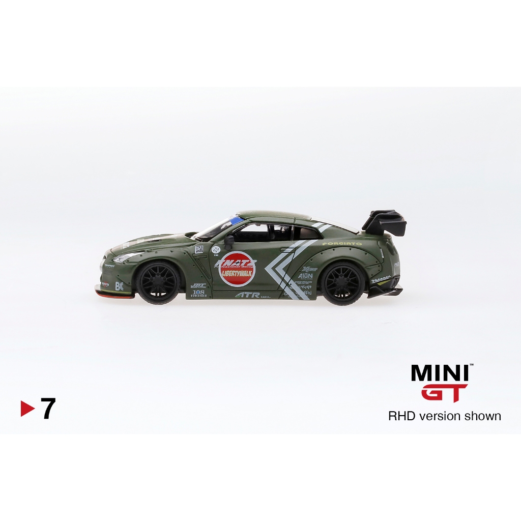 MINI GT 1/64 LB WORKS Nissan 7 GT-R GTR R35 零戰零式零號戰機特別版