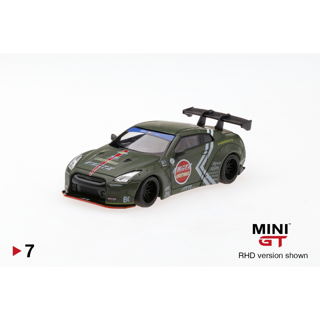 MINI GT 1/64 LB WORKS Nissan 7 GT-R GTR R35 零戰零式零號戰機特別版