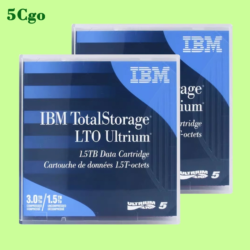 5Cgo.【含稅】全新IBM LTO-5 Ultrium 5 數據存儲備份資料磁帶 1.5TB-3TB 46X1290 | 蝦皮購物