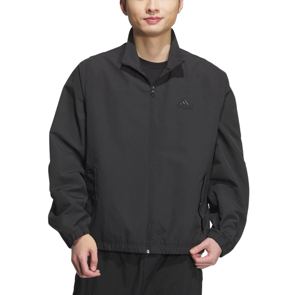 ADIDAS 愛迪達 ST WVJKT 外套 男 連帽外套 運動 休閒 黑-JI6657 | 蝦皮購物