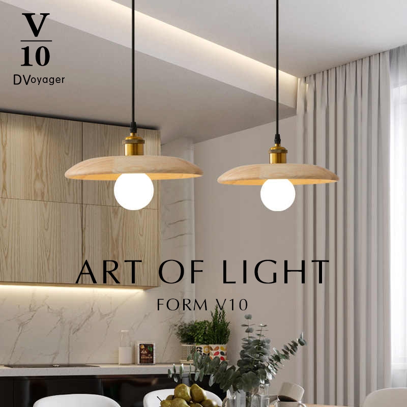 【V10燈飾】日式複古實木餐廳吊燈 床頭吊燈 現代簡約 臥室床頭燈 飯店餐桌廚房房間床頭燈 造型燈具 燈飾 吧臺中島燈 | 蝦皮購物