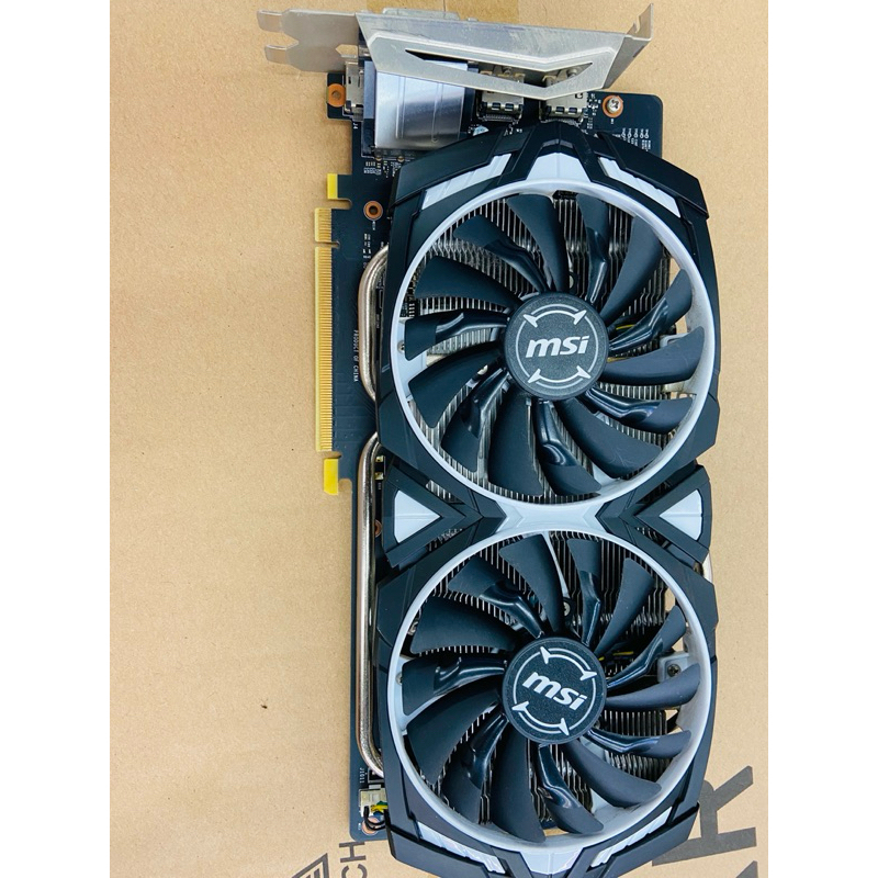 微星 Msi GeForce GTX 1060 armor 6g ocv1 二手 | 蝦皮購物