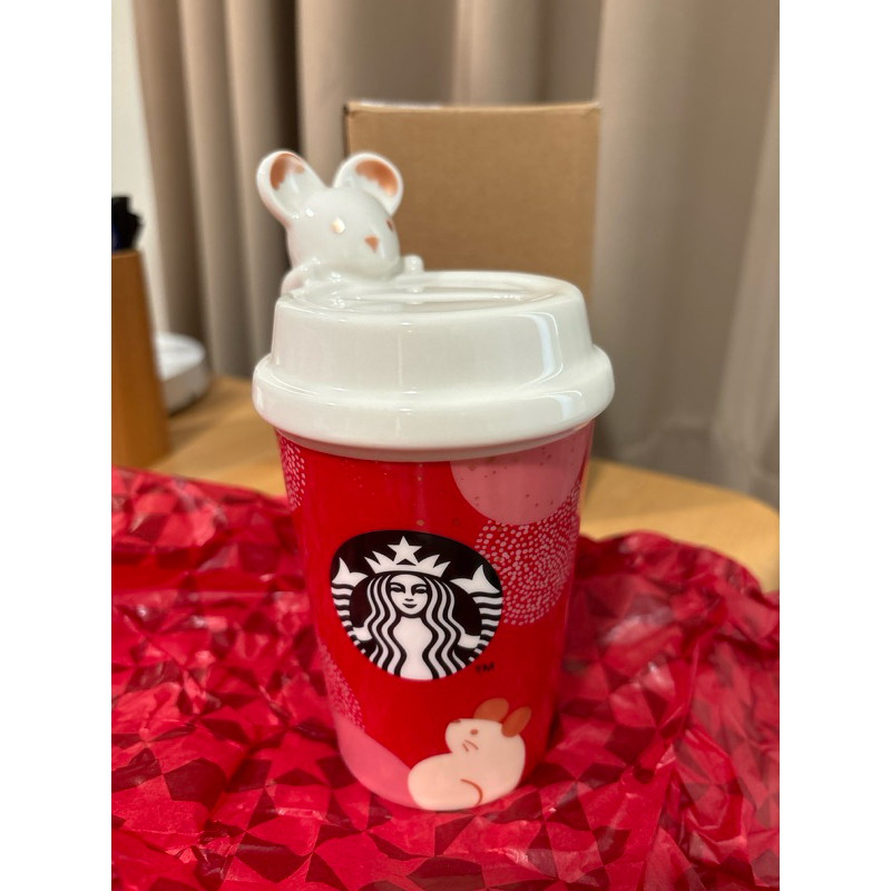 星巴克 Starbucks 錢鼠 鼠年 撲滿 存錢筒 附盒子 | 蝦皮購物