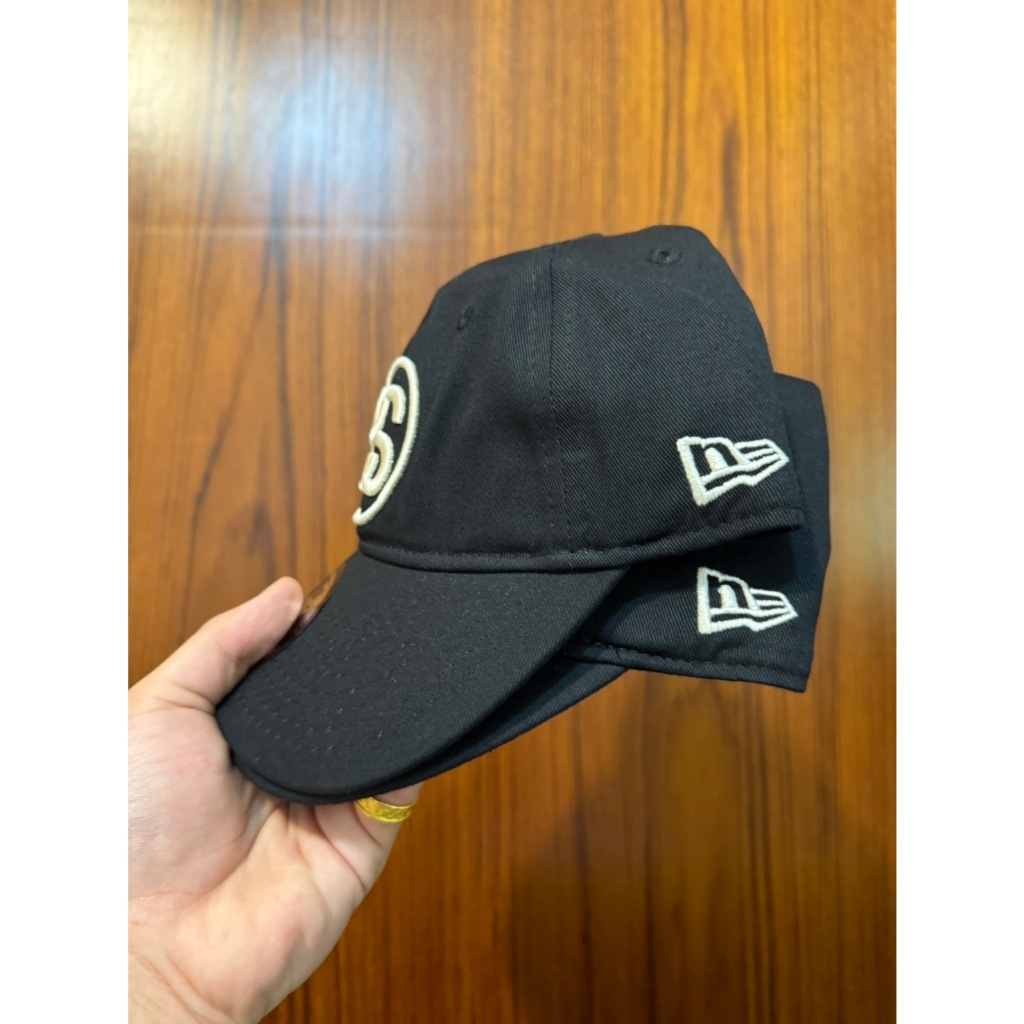 TACKSTHGOOD】全新Stussy x New Era SS Link 9twenty Cap 黑色
