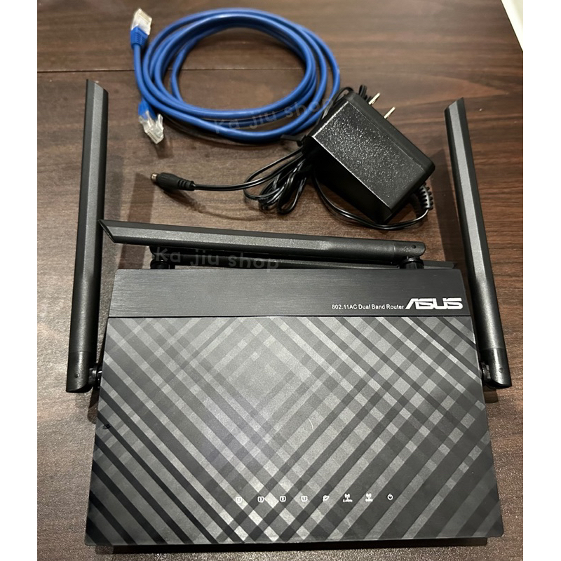 ASUS 華碩 RT-AC52 2.4GHZ/5GHZ 同步雙頻無線分享器 Wi-Fi 無線網路 路由器 網路設備 | 蝦皮購物