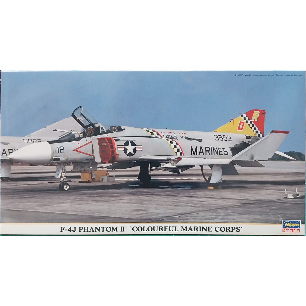 【新田模型】Hasegawa 長谷川 00812 1/72 F-4J 幽靈II戰鬥機 COLOURFUL MARINE | 蝦皮購物