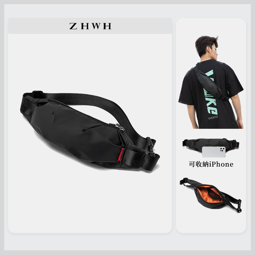 ZHWH 胸包 手機包 斜背包 胸前包 小胸包 尼龍斜背包 男生小包 90Q103 | 蝦皮購物