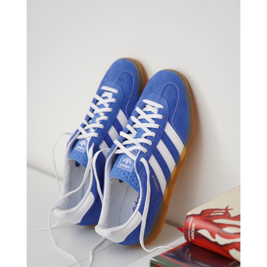 吉米.tw】ADIDAS ORIGINALS GAZELLE INDOOR 寶寶藍休閒鞋平底德訓鞋