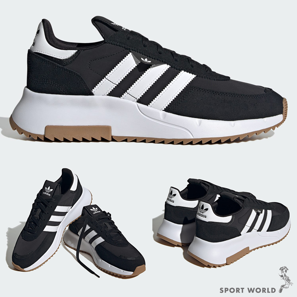 Adidas 男鞋 女鞋 休閒鞋 復古 RETROPY F2 黑白/灰白【運動世界】IF2877/IF2878 | 蝦皮購物