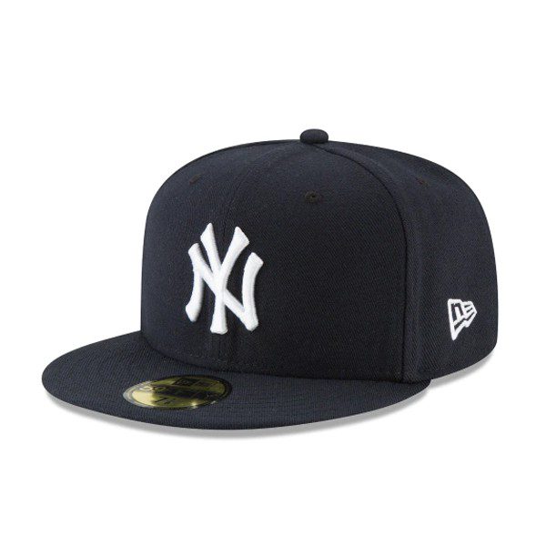 NEW ERA】MLB NY 紐約洋基59FIFTY 正式球員帽丈青色棒球帽【ANGEL NEW